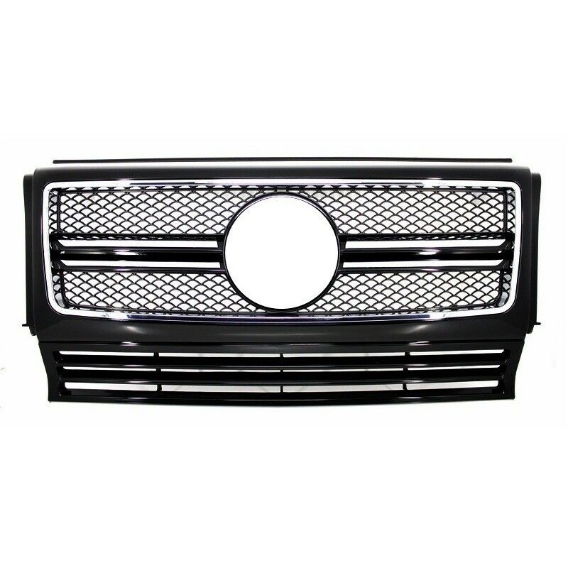 G63 Style Front Grille Grill Fit For Mercedes-Benz W463 G-class G500 G55 G63 G65